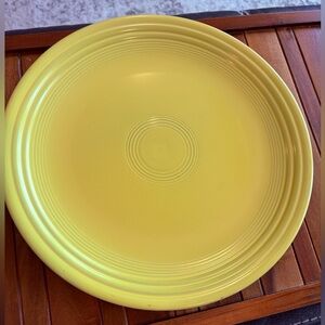 Fiesta - 13" Yellow Plastic Serve Platter - Jay Import Co. - USA Design